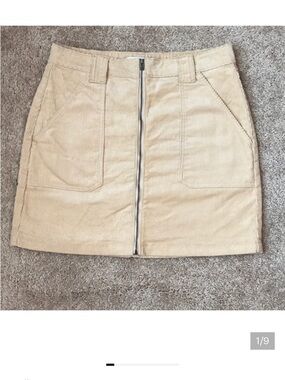 NWT Hollister Ultra High Rise Corduroy Skirt